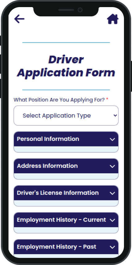 Digitized Driver/Carrier Application Image